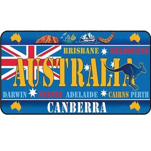 Home Bar Sydney - Placa de Metal Decorativa Australiana (Canberra,