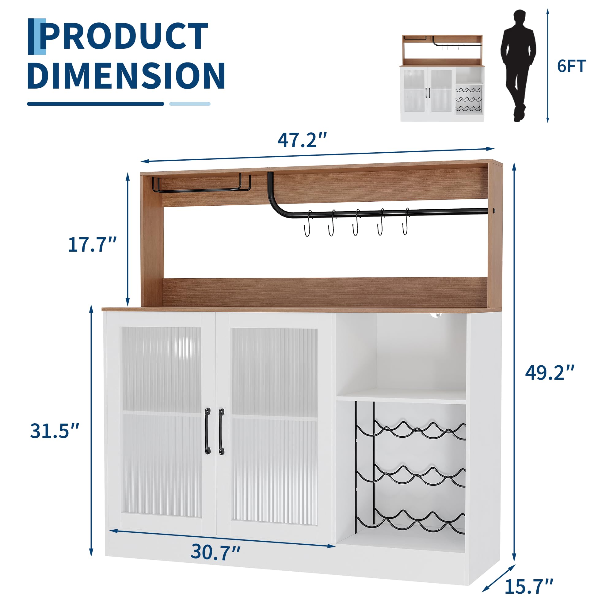 Armário para Bar de Vinhos com - Home Bar Setup avaliação e preço