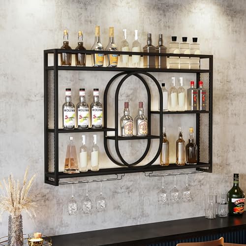 Suporte de Parede para Vinhos  - Home Bar Shelves avaliação e preço