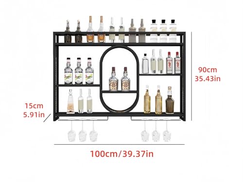 Suporte de Parede para Vinhos  - Home Bar Shelves avaliação e preço
