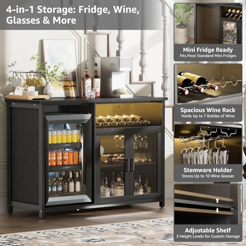 Armário para Bar de Vinhos com - Home Bar Setup avaliação e preço
