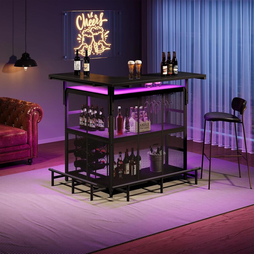 Unidade de Bar para Casa, Mesa - Home Bar Shelves avaliação e preço