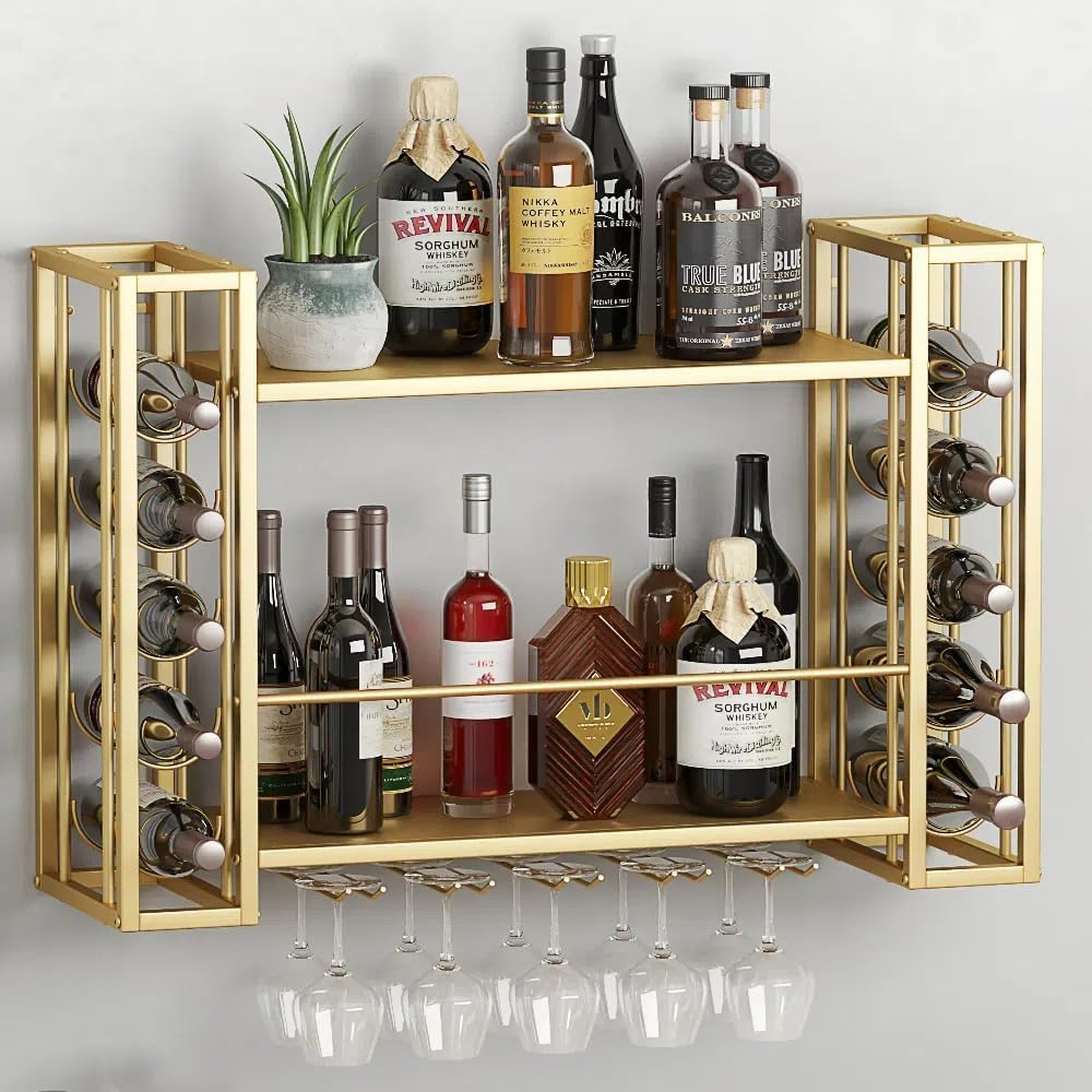 Suporte de Vinho Montado na Pa - Home Bar Shelves avaliação e preço